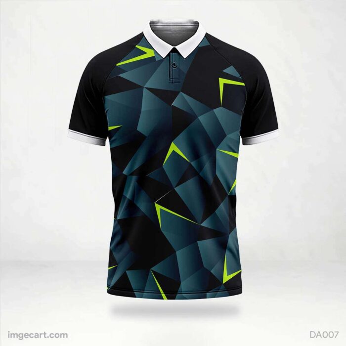 E-Sports Jersey Design Black and neon effect - imgecart