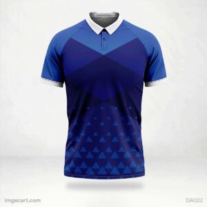 Cricket Jersey Design blue gradients and design - imgecart