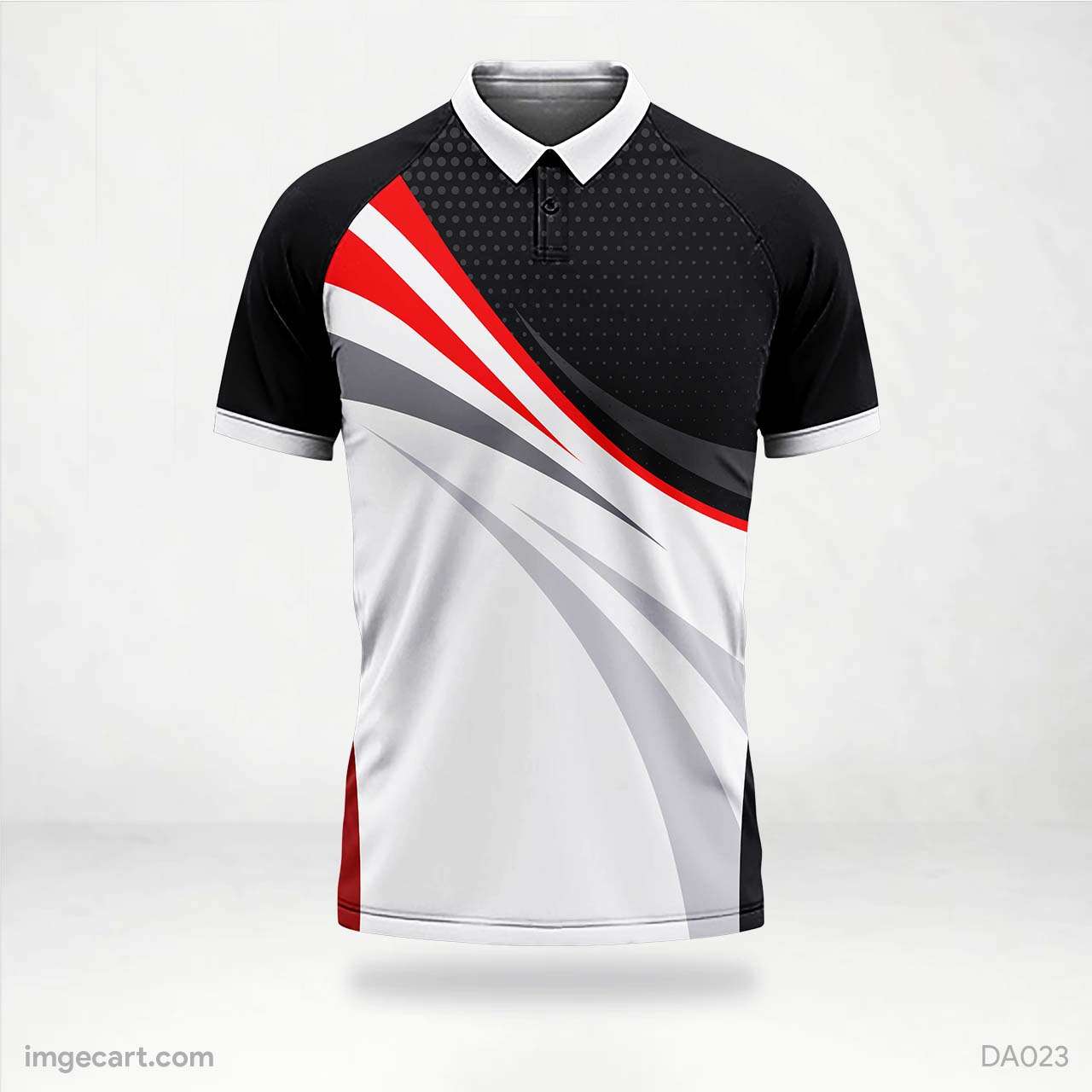 Cricket Jersey Design Red and Black - imgecart
