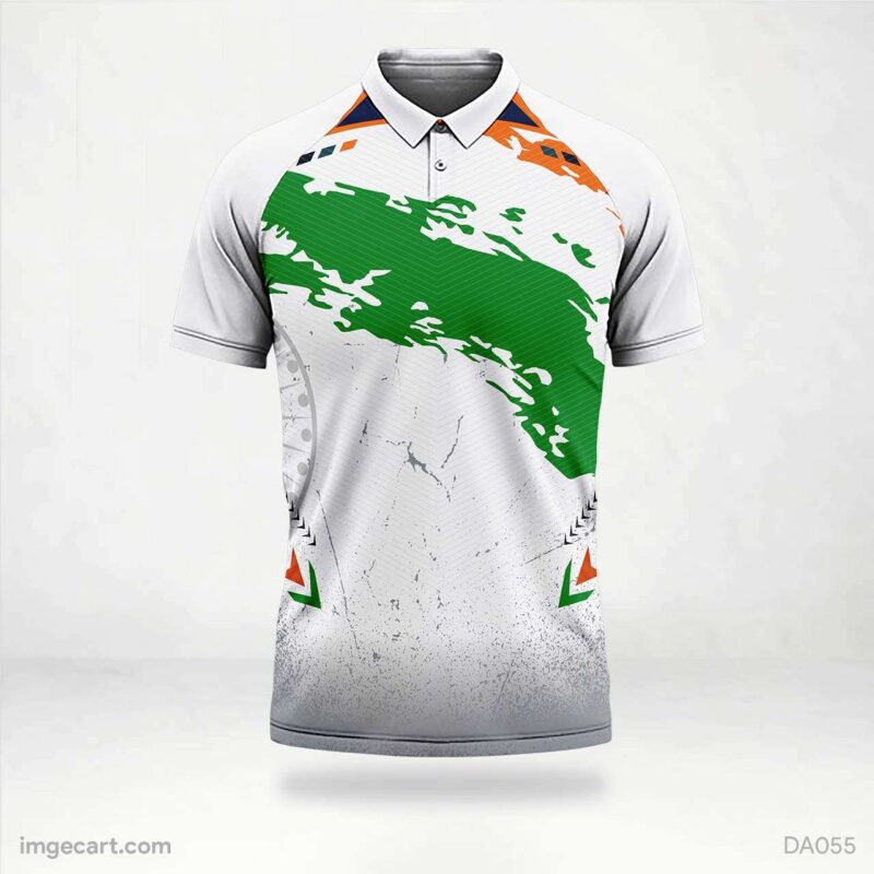 Cricket Jersey design Indian Theme