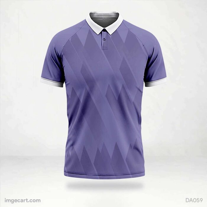 Cricket Jersey design Purple Pattern