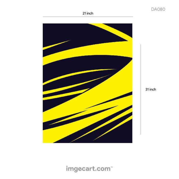 Cricket Jersey Design Black with Yellow Pattern