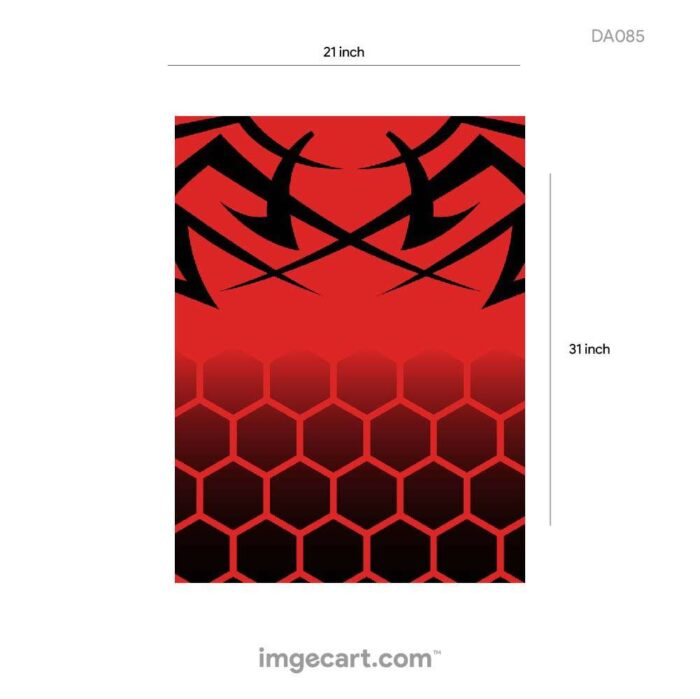 Cricket Jersey Design Black and Red