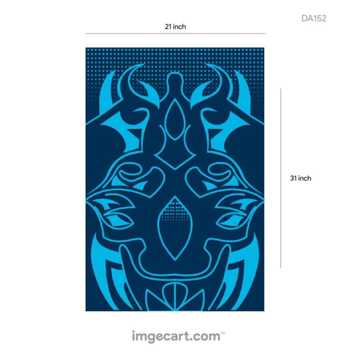 Cricket Jersey Design Dark Blue Pattern