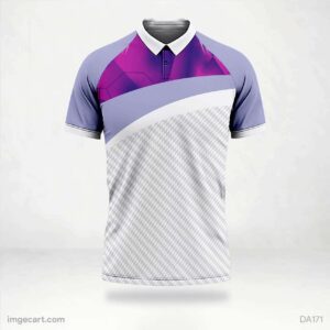 Cricket Jersey Design Black and Purple - imgecart
