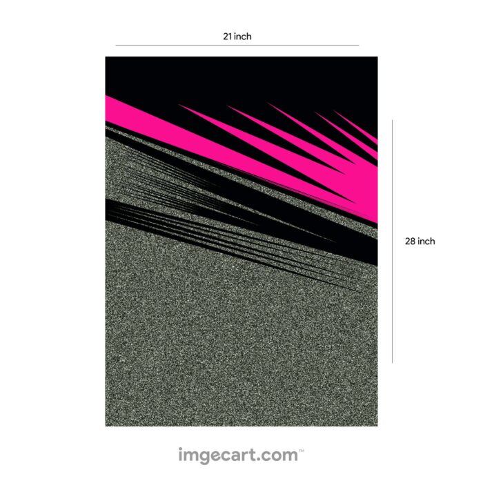 Cricket Jersey Design Black and Pink Shine Effect