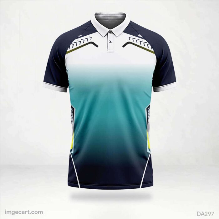 E-Sports Jersey Design black with green - imgecart