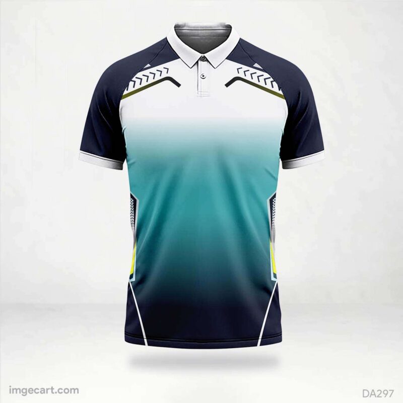 E-Sports Jersey Design black with green