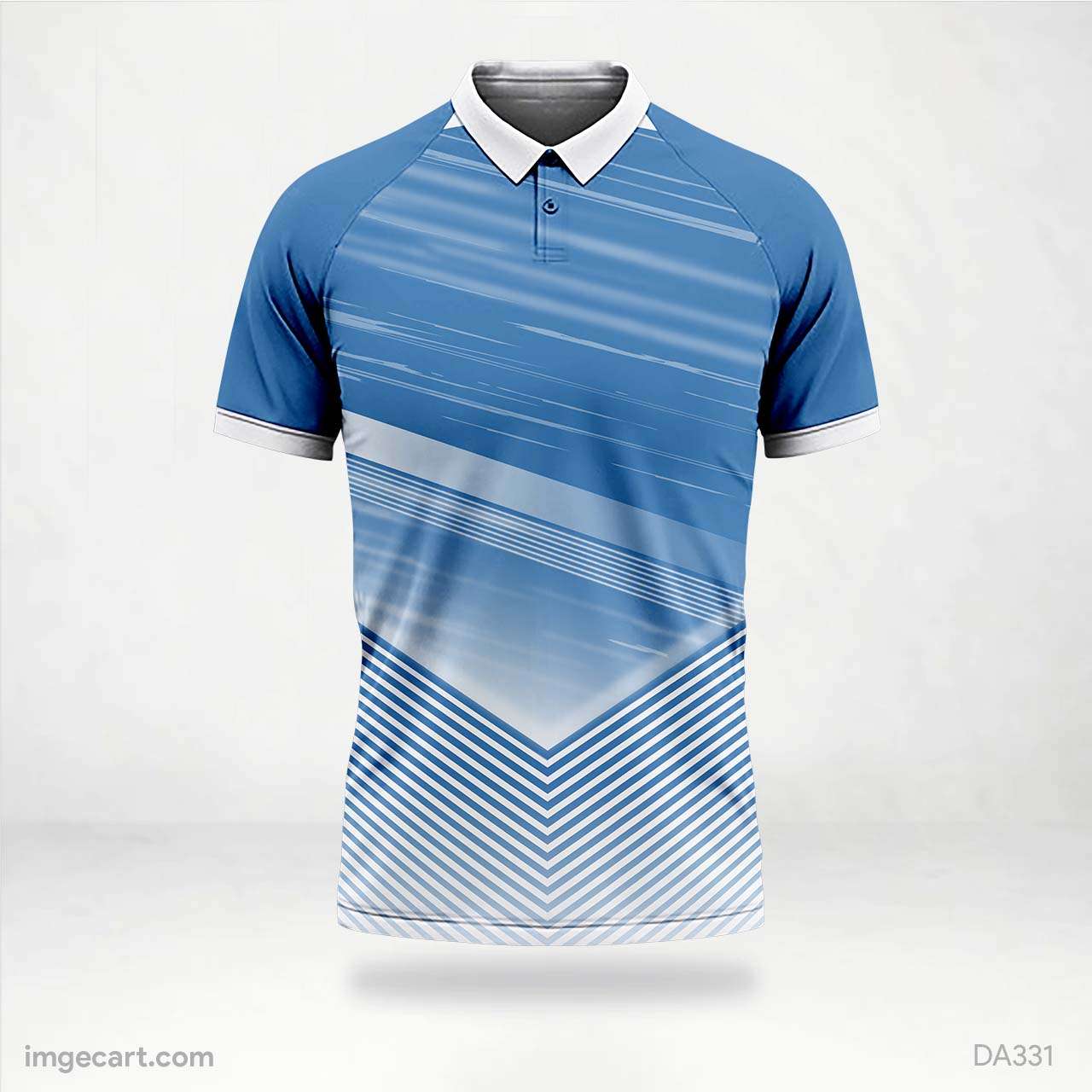 E-sports Jersey Design blue with pattern - imgecart