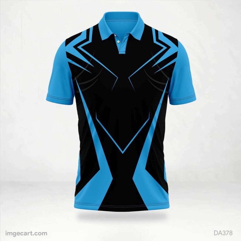 E-sports Jersey Design Green Blue and Black