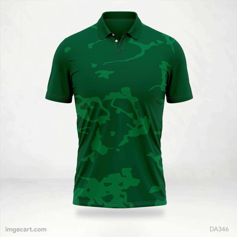 Cricket jersey design Green Sublimation