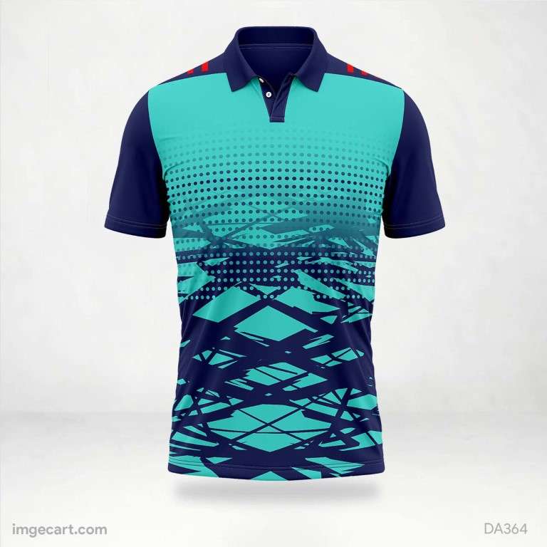 Cricket Jersey Design Blue - imgecart