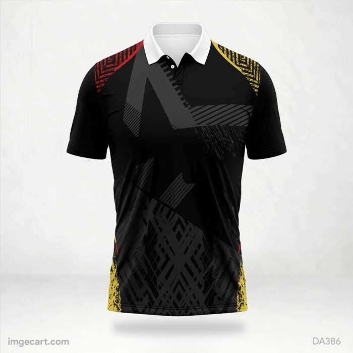 Jersey Design Star Pattern