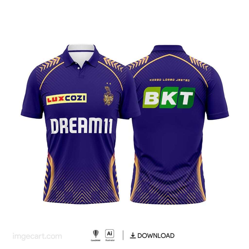 Kolkata Knight Riders jersey Design 2024 - imgecart