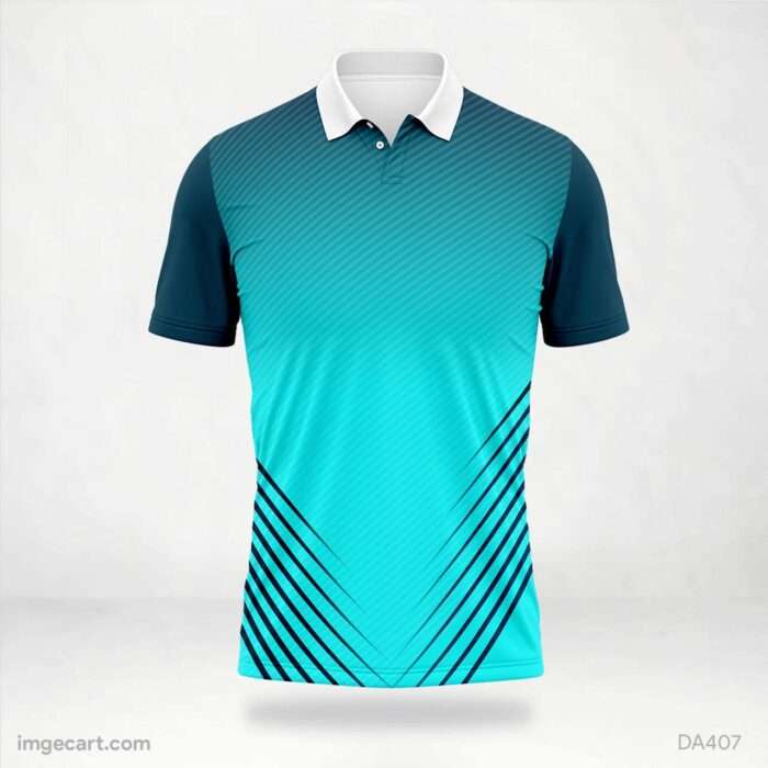 Blue Vector Jersey Design