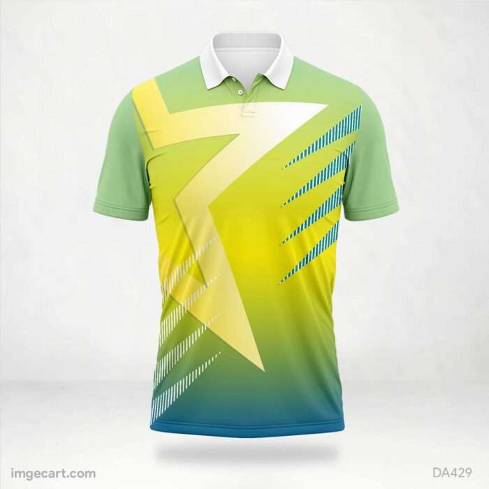 Yellow Star Jersey Design