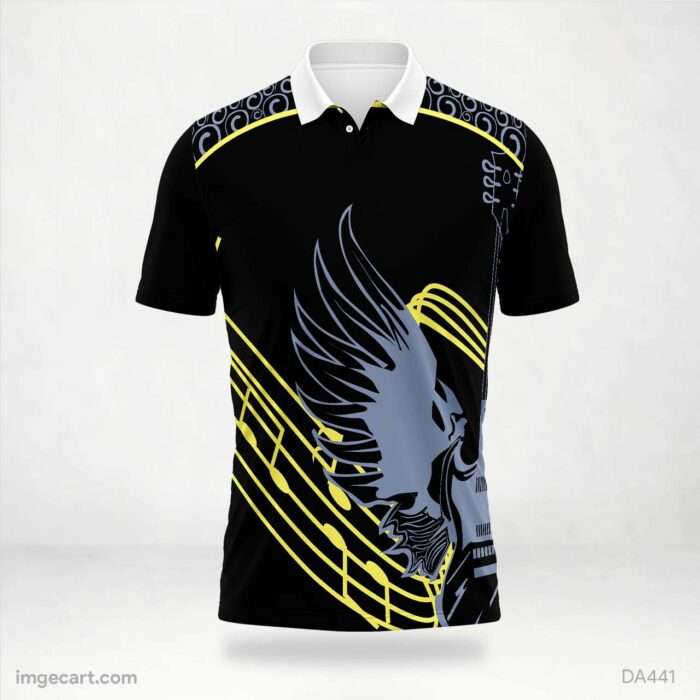 Golden Black Jersey Design