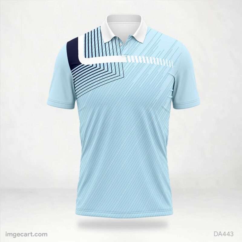 Sky Blue Jersey Design