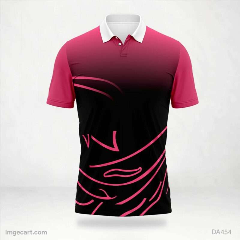 Pink Gradient Sublimation Design