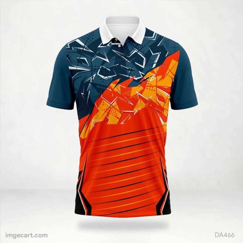 Premium Orange Jersey Design