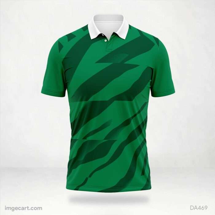 Green Well-Crafted Jersey Design