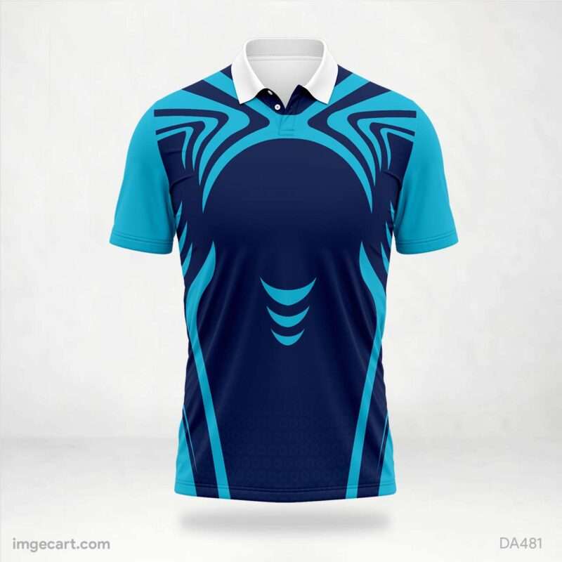 E-Sports Blue Jersey Design