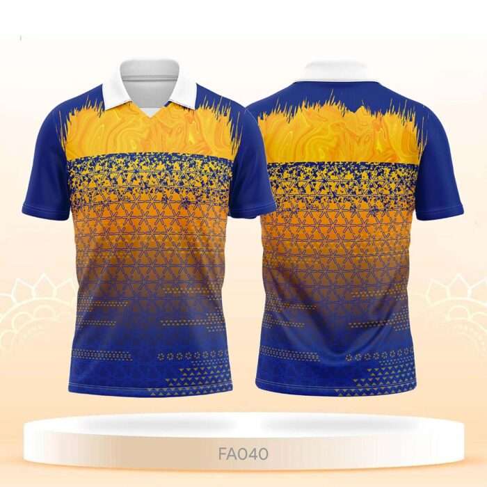 Yellow Festival Jersey Design