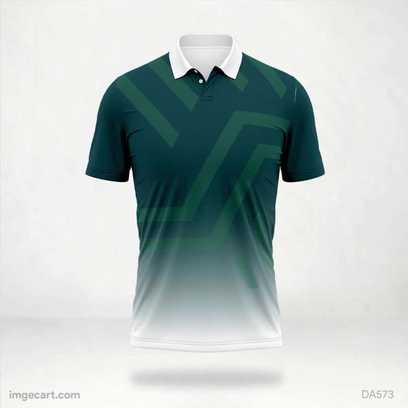 Green Gradient jersey Design