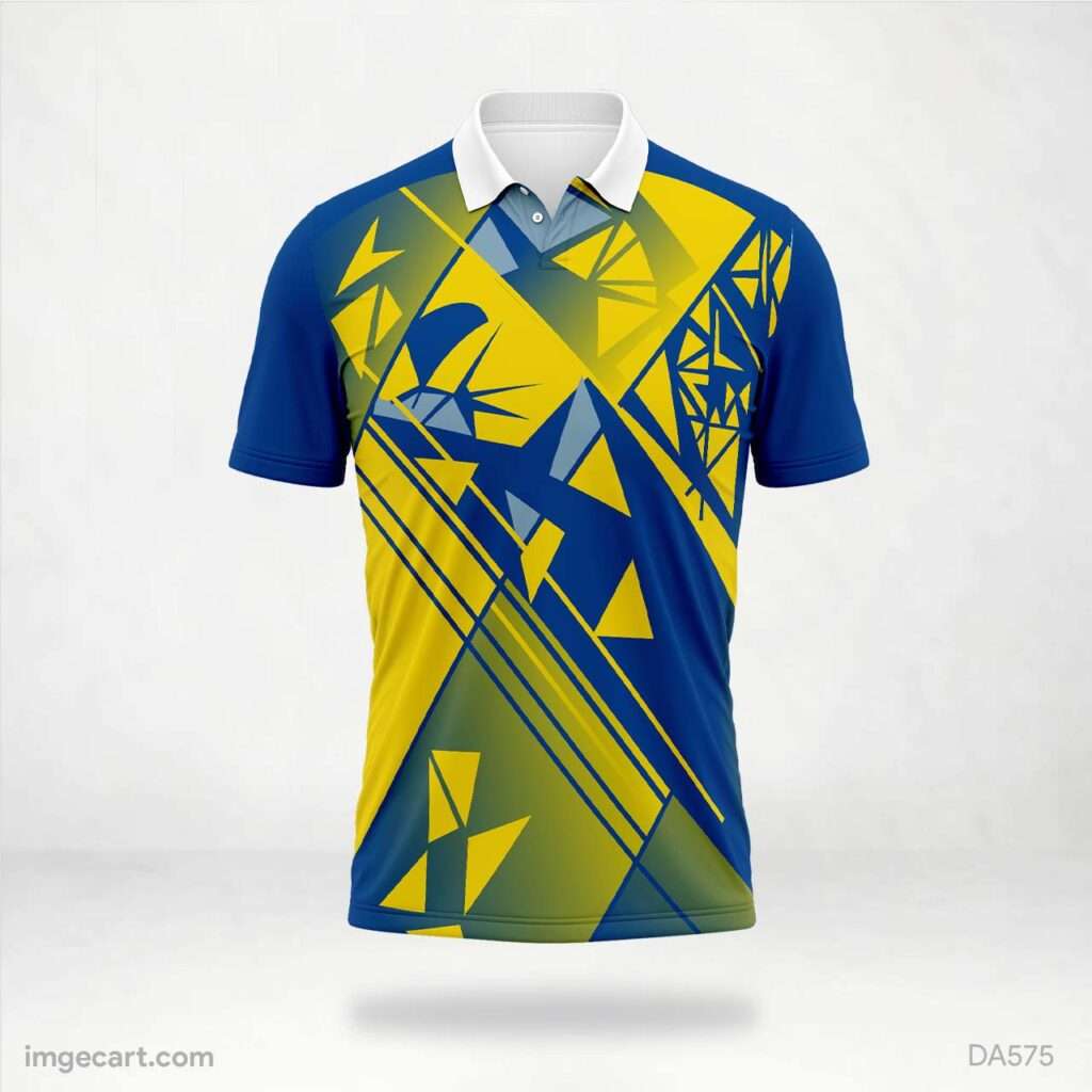 Blue and Yellow Vector Design - imgecart