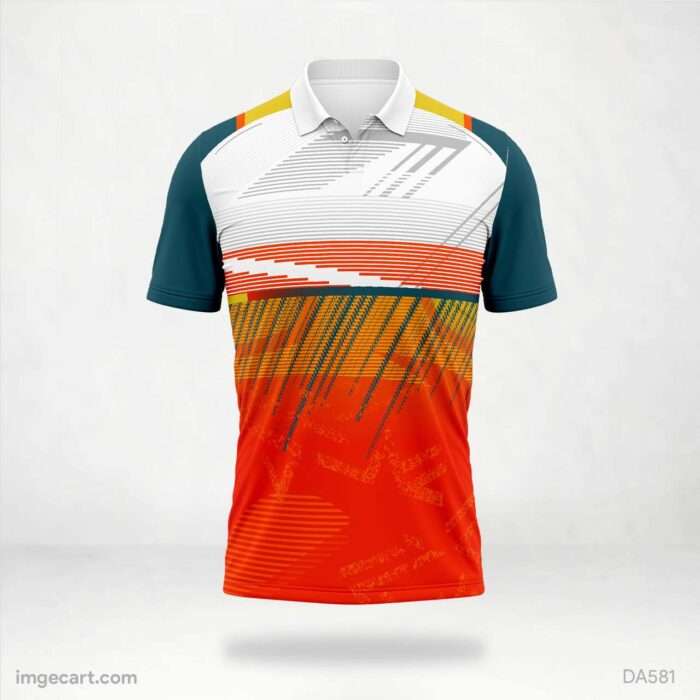 Orange Premium Jersey Design