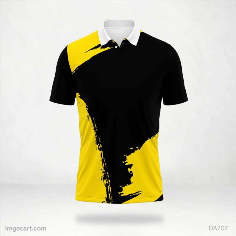 Yellow and Black Sublimation Design - imgecart