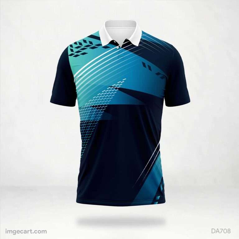 Dark Blue and Light Blue Sublimation Design - imgecart