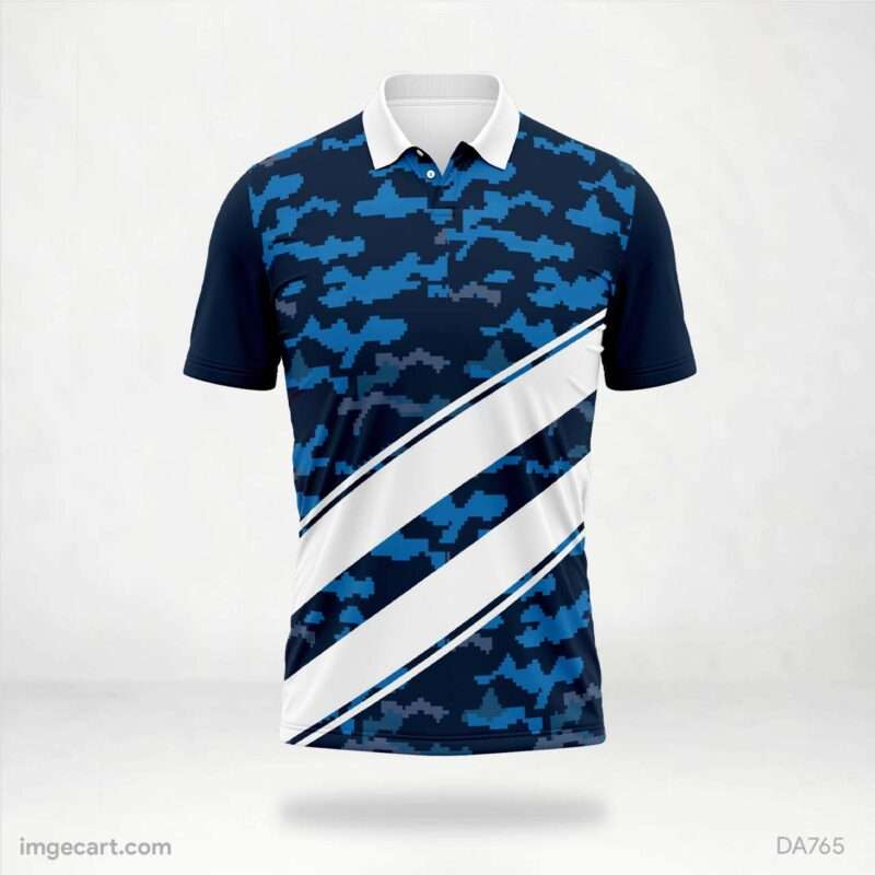 Blue Cloud Sublimation Design