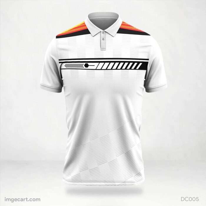 White Cricket Jersey Designs