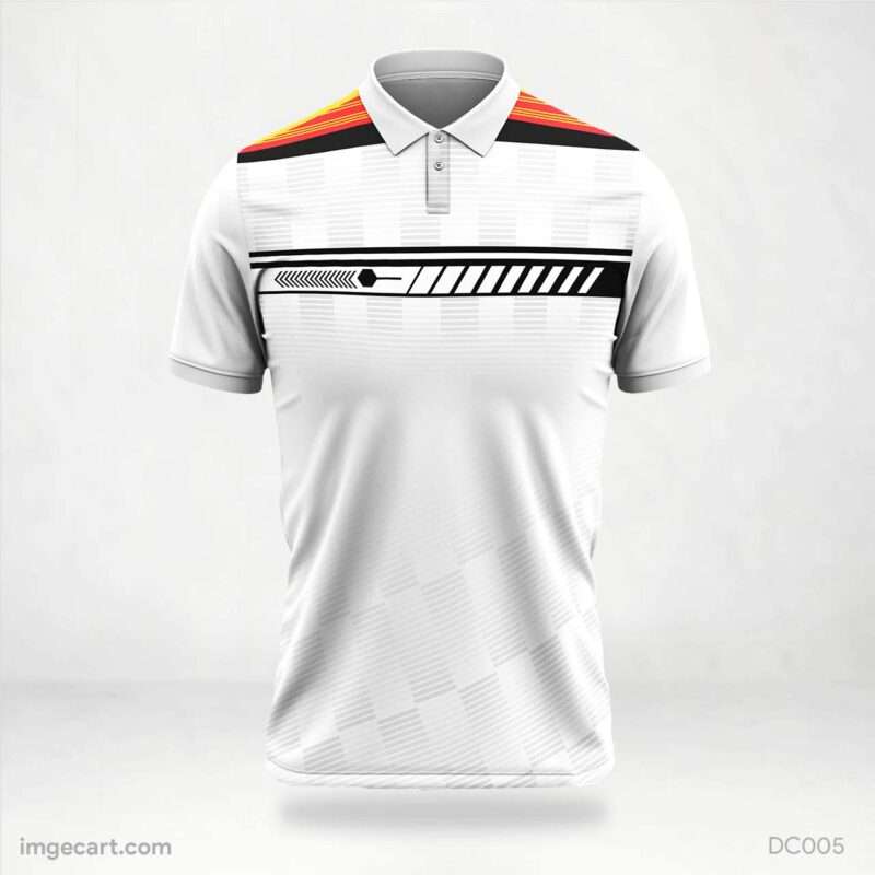 White Cricket Jersey Designs