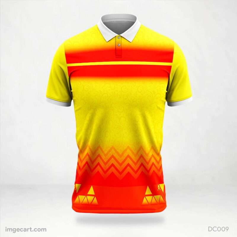 Red-Yellow Jersey Design