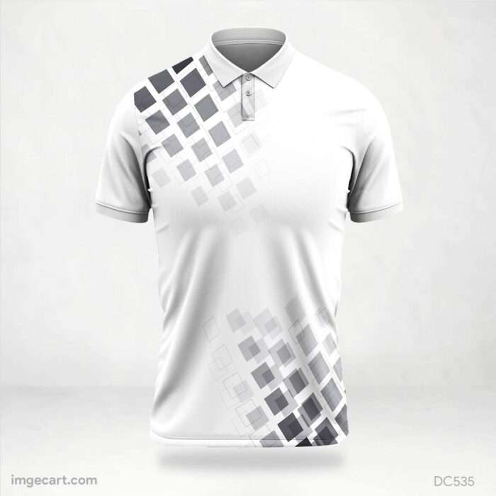 Black and White Jersey Design