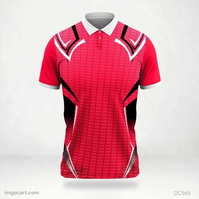 Pink and Black Jersey Design