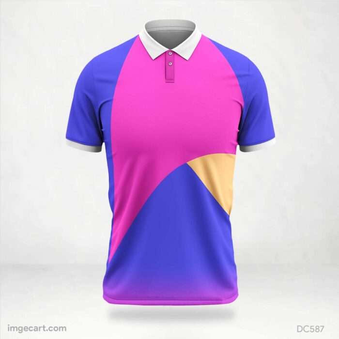 Pink and Purple Jersey Design