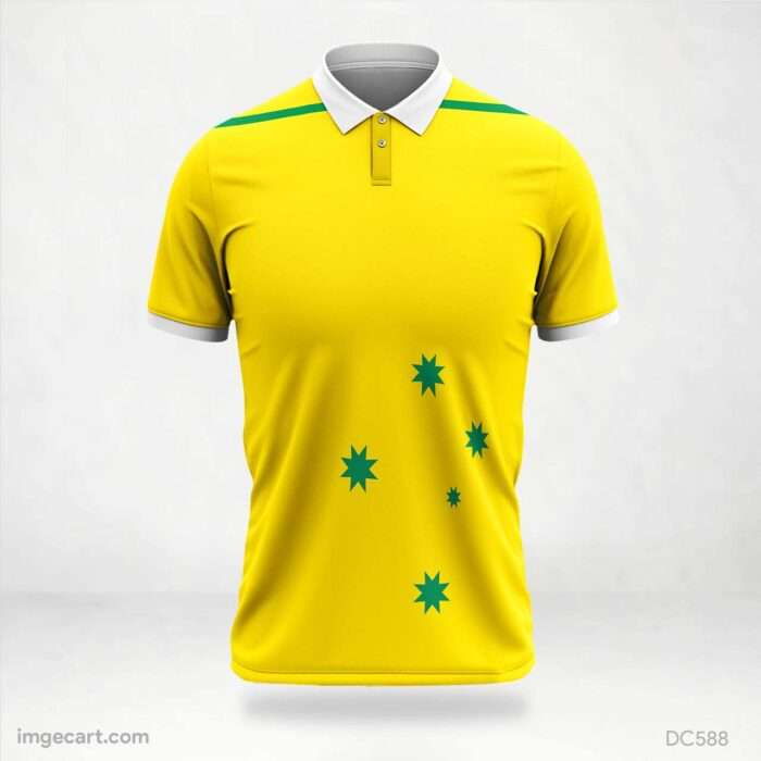 Yellow and Green Jersey Design