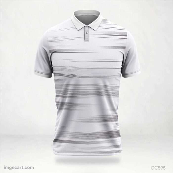 White and Grey Jersey Design