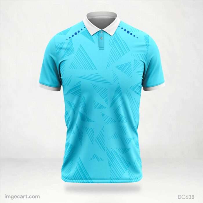 Blue and Sky-Blue Jersey Design