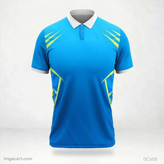 Blue and Yellow Jersey Design