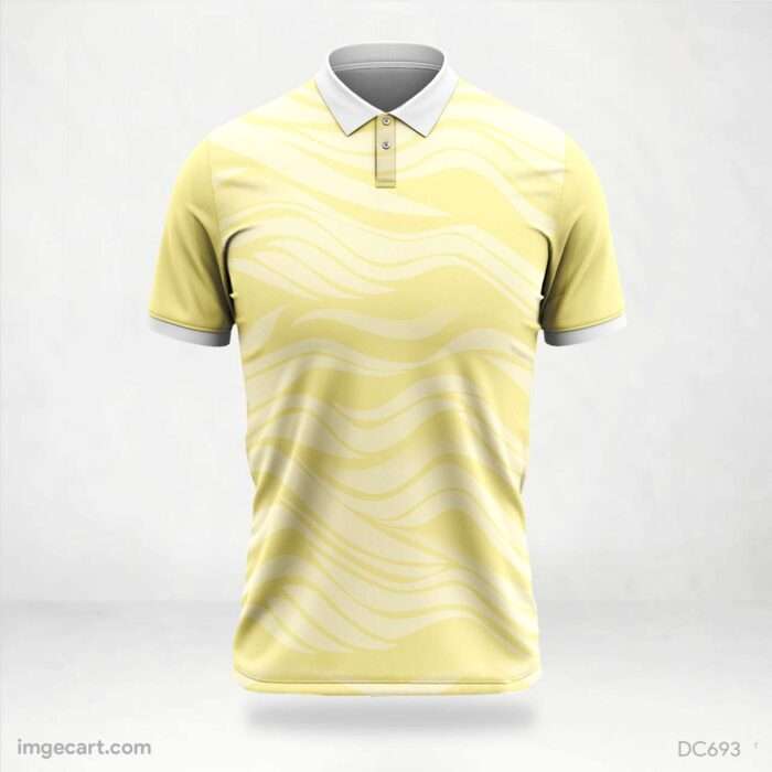 White and Yellow Jersey Design