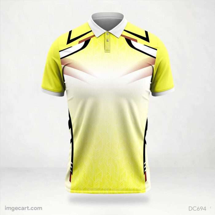 Yellow and Black Jersey Design