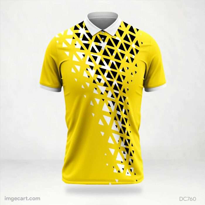 Yellow and Black Jersey Design