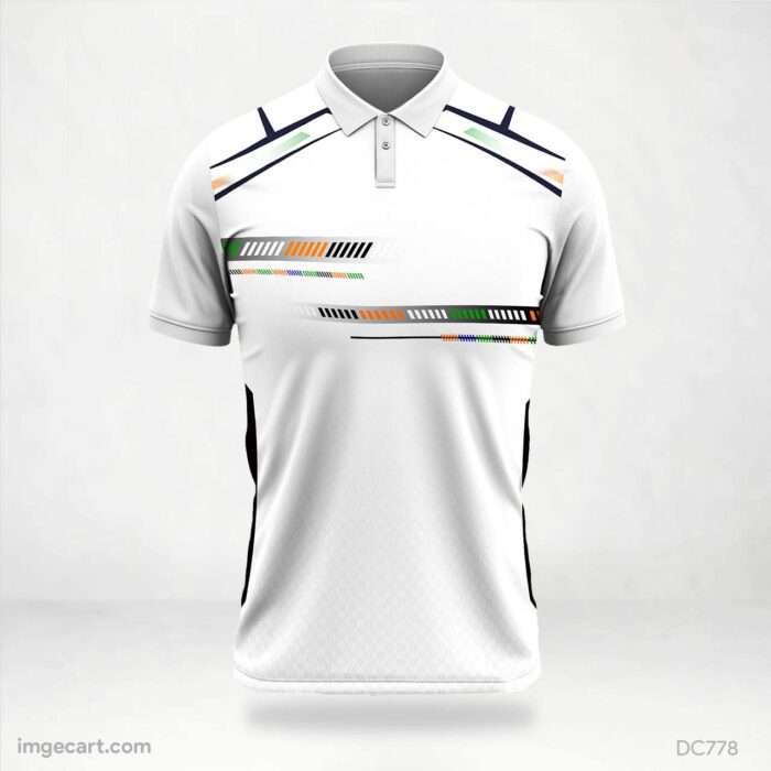 White India Jersey Design