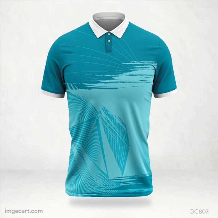 Sky-Blue Jersey Design