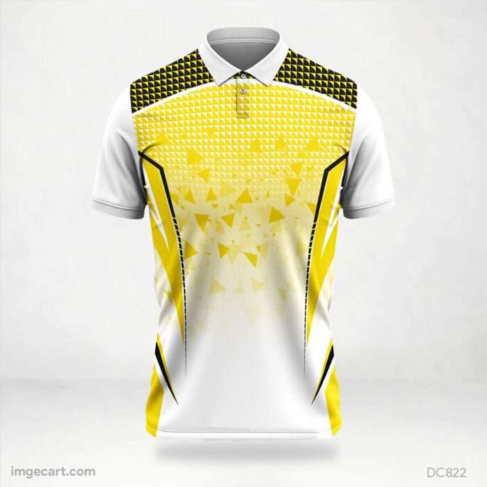 Yellow and Black Jersey Design