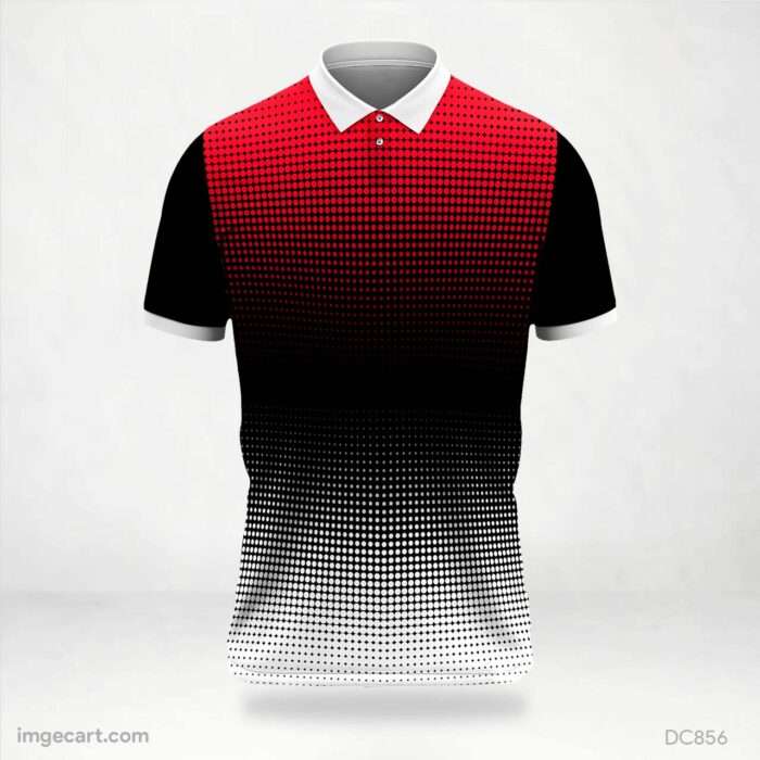 Black and Red Jersey Design